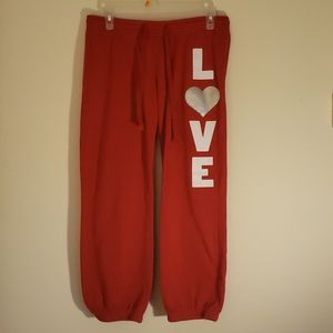 Cropped sweatpants